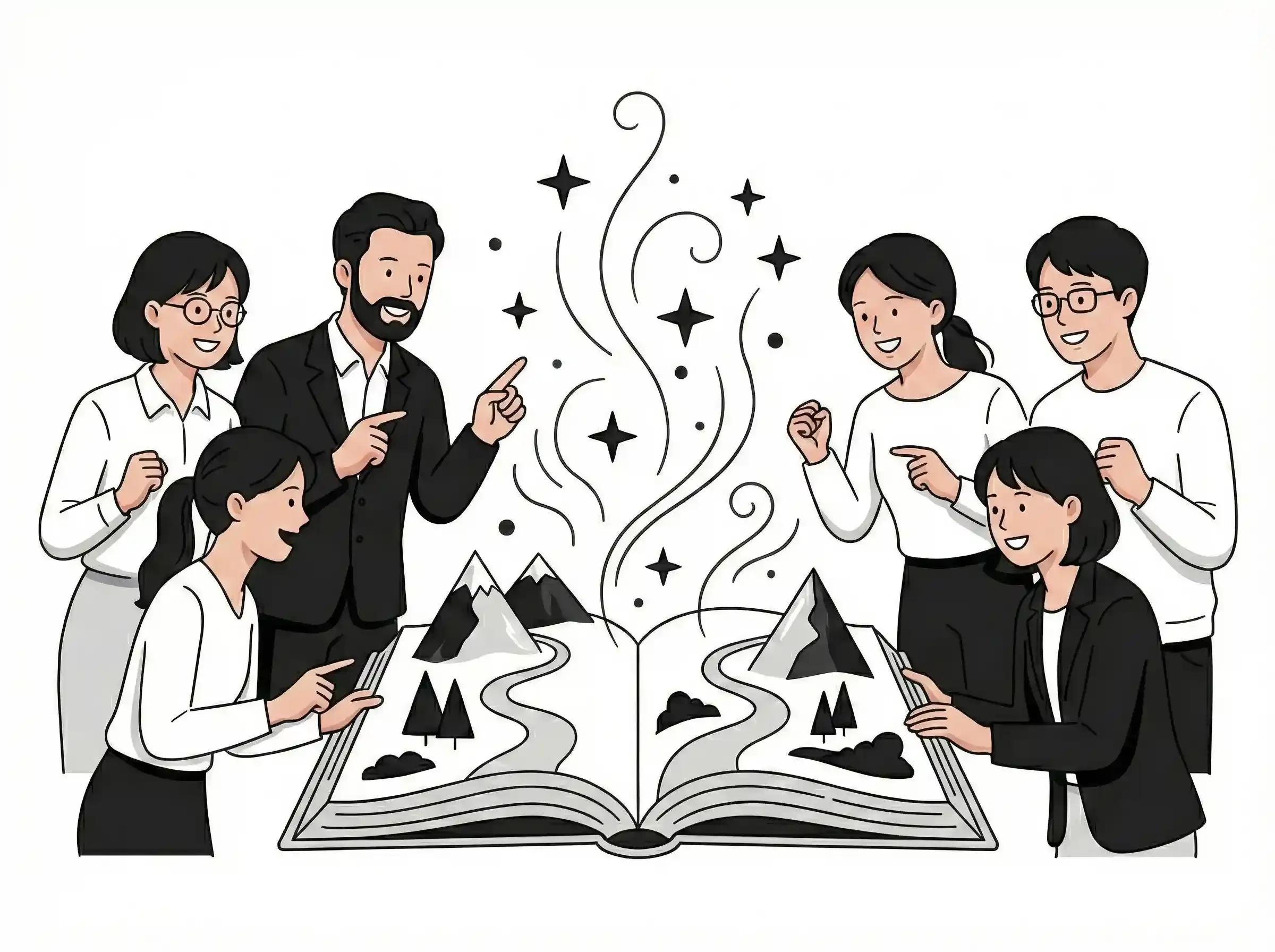 物語組織のイメージ